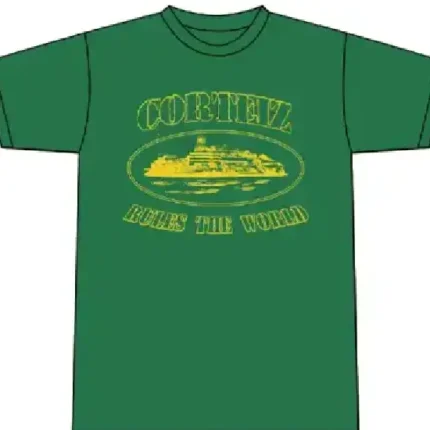 Corteiz 2019 OG Alcatraz T Shirt Forest Green (1)